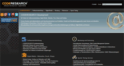 Desktop Screenshot of coderesearch.com